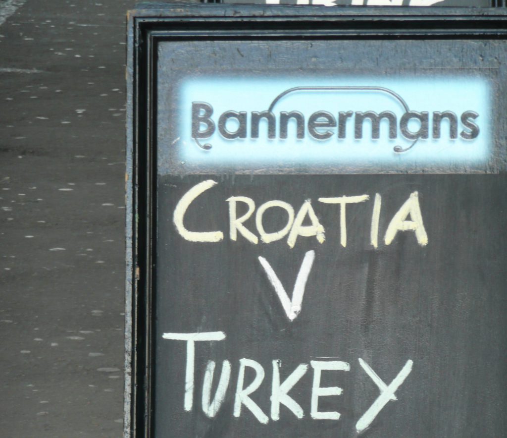 Kroatien gegen Türkei