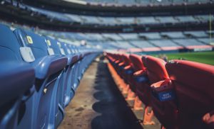 leere Stadionsitze